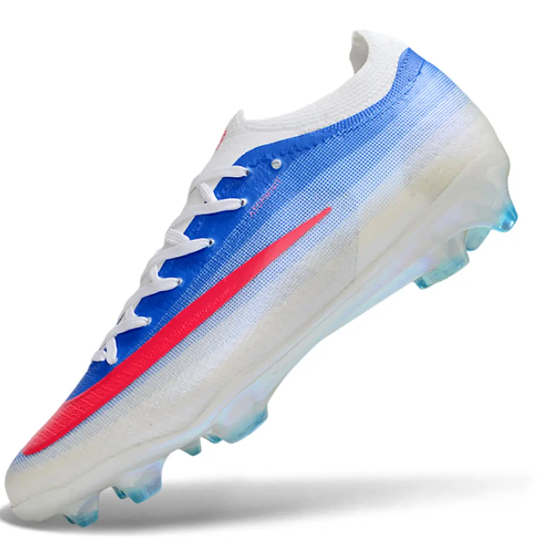 Chuteira Nike Air Zoom Mercurial Vapor 17 Elite FG - Azul, Vermelho e Branco 2