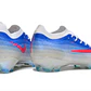 Chuteira Nike Air Zoom Mercurial Vapor 17 Elite FG - Azul, Vermelho e Branco - Thumbnail 4