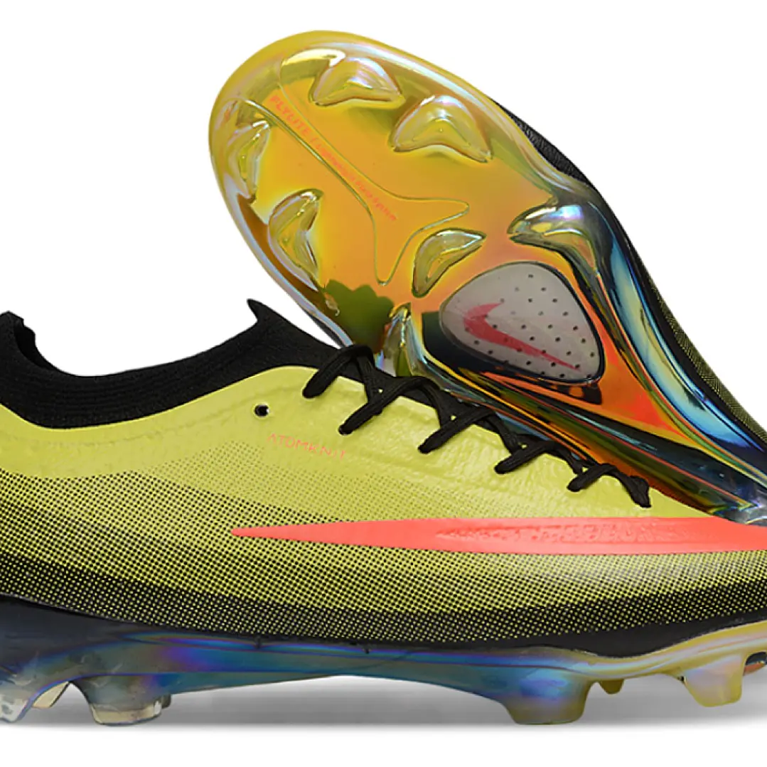 Chuteira Nike Air Zoom Mercurial Vapor 17 Elite FG - Amarelo, Vermelho e Preto 1