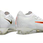 Chuteira Nike Air Zoom Mercurial Vapor 17 Elite FG - Vermelho e Dourado - Thumbnail 2