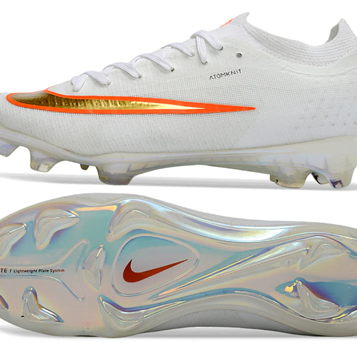 Chuteira Nike Air Zoom Mercurial Vapor 17 Elite FG - Vermelho e Dourado 3