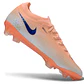 Chuteira Nike Mercurial Vapor 17 Elite FG - Laranja, Branco e Azul - Thumbnail 2