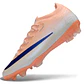 Chuteira Nike Mercurial Vapor 17 Elite FG - Laranja, Branco e Azul - Thumbnail 3