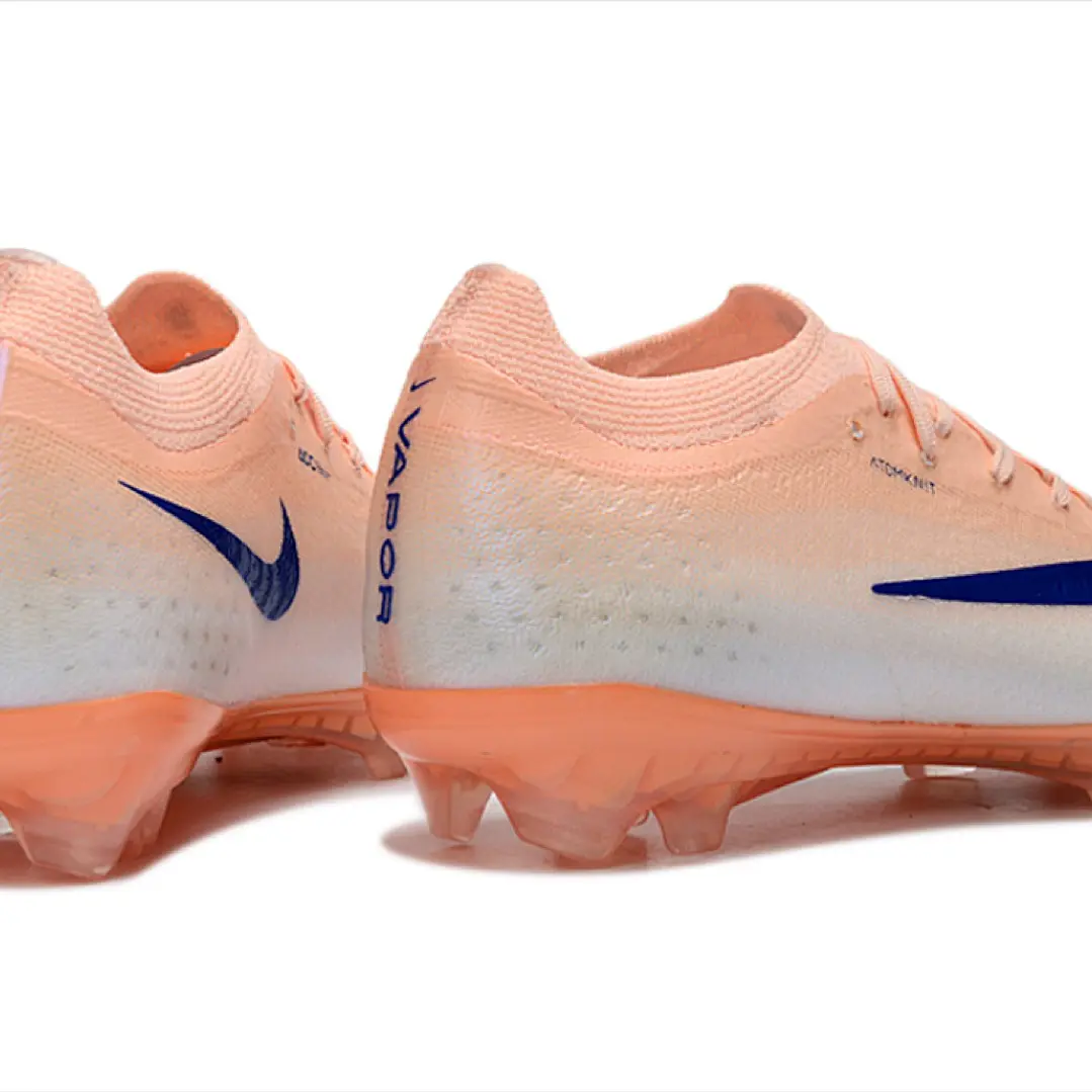Chuteira Nike Mercurial Vapor 17 Elite FG - Laranja, Branco e Azul 5