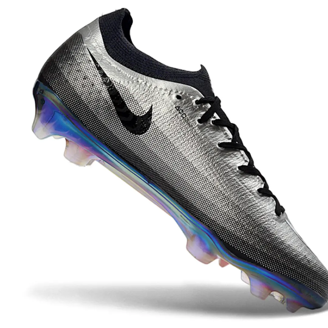 Chuteira Nike Air Zoom Mercurial Vapor 17 Elite FG - Preto e Cinza 2
