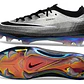 Chuteira Nike Air Zoom Mercurial Vapor 17 Elite FG - Preto e Cinza - thumbnail 4