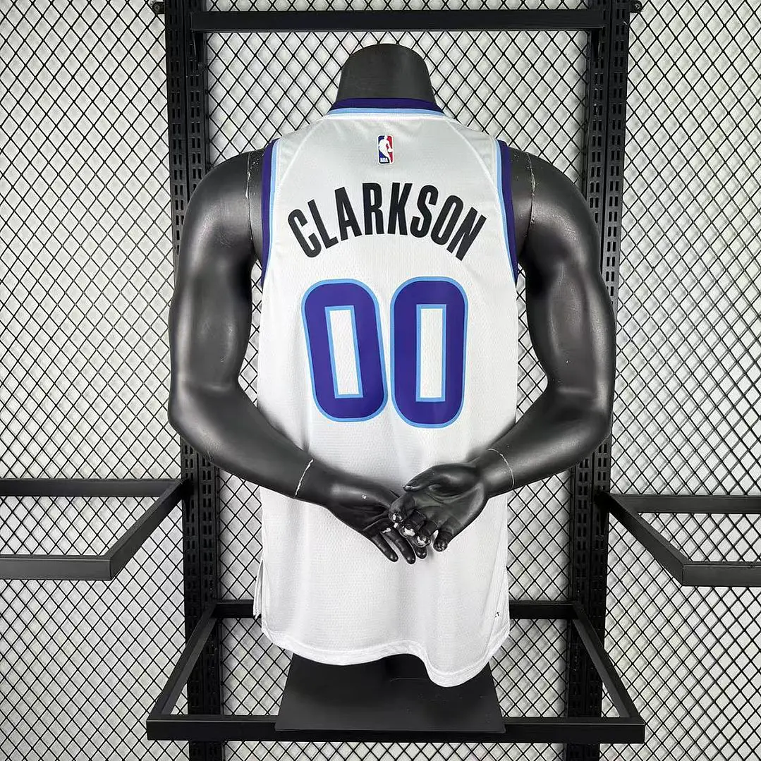 Camisa NBA Utah Jazz Branca - Nº00 2