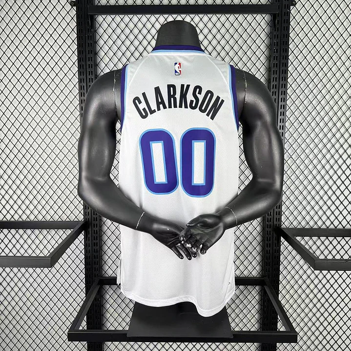Camisa NBA Utah Jazz Branca - Nº00 2