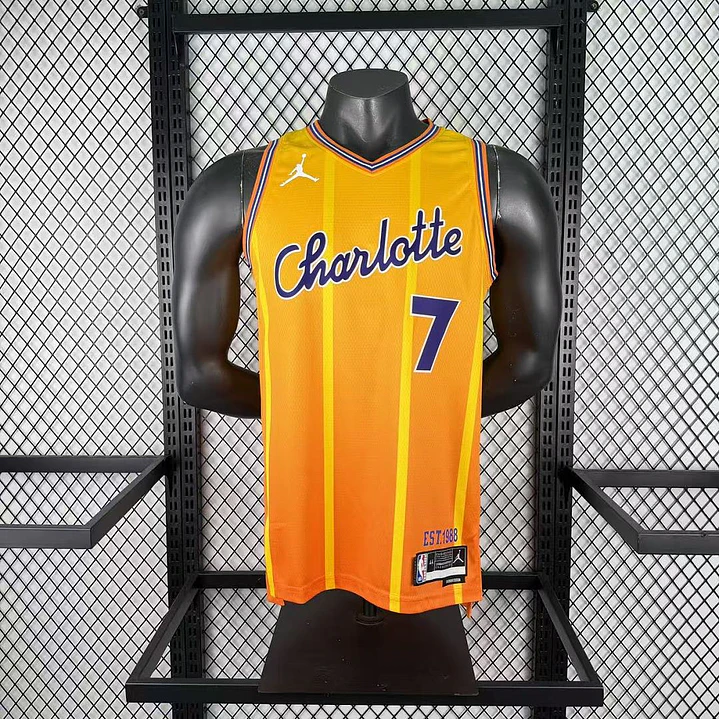 Camisa NBA Charlotte Hornets Edição Cidade - Nº7 3