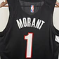 Camisa NBA Portland Trail Blazers Preta - Morant Nº1 - Thumbnail 5