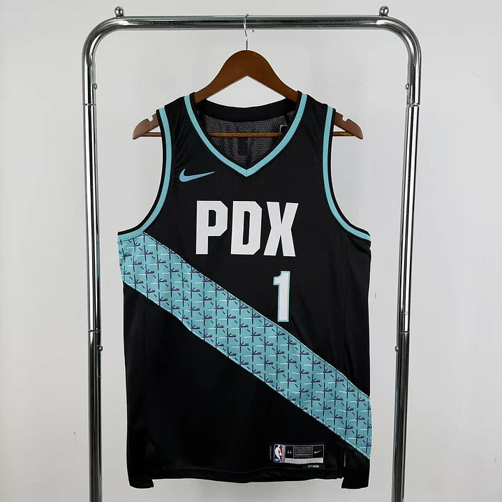 Camisa NBA Portland Trail Blazers Edição Cidade - Morant Nº1 1