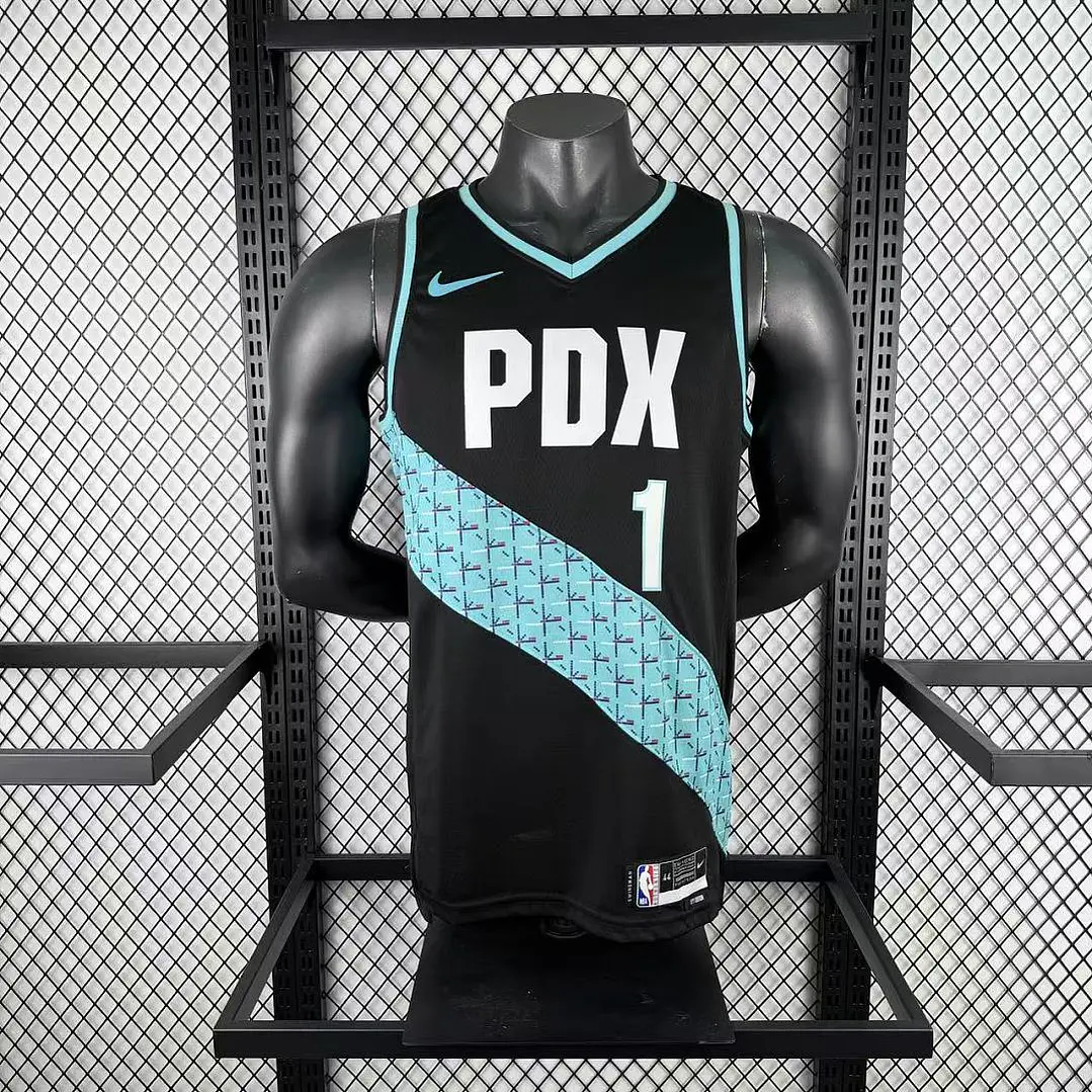 Camisa NBA Portland Trail Blazers Edição Cidade - Morant Nº1 2