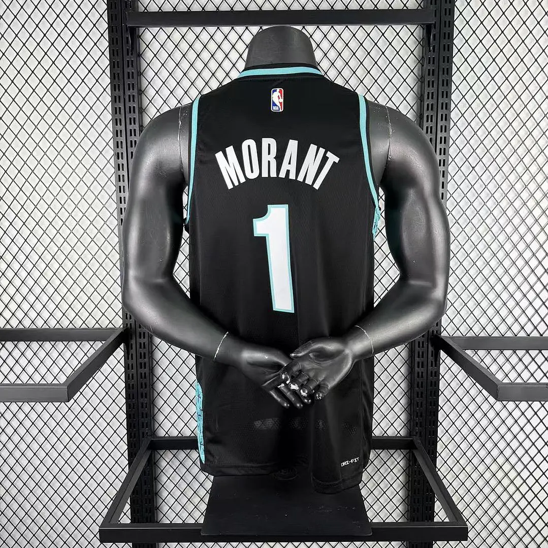 Camisa NBA Portland Trail Blazers Edição Cidade - Morant Nº1 3