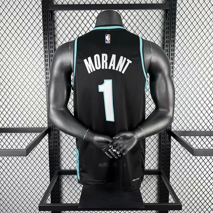 Camisa NBA Portland Trail Blazers Edição Cidade - Morant Nº1 3