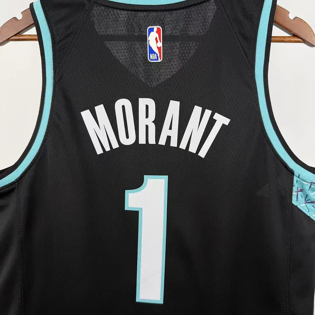 Camisa NBA Portland Trail Blazers Edição Cidade - Morant Nº1 6