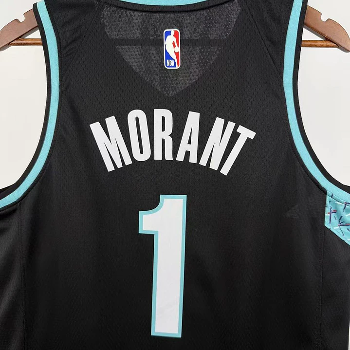 Camisa NBA Portland Trail Blazers Edição Cidade - Morant Nº1 6