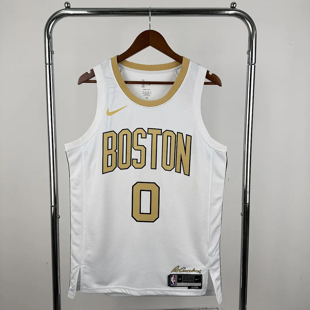 Camisa NBA Boston Celtics Edição Cidade - Tatum Nº0 1