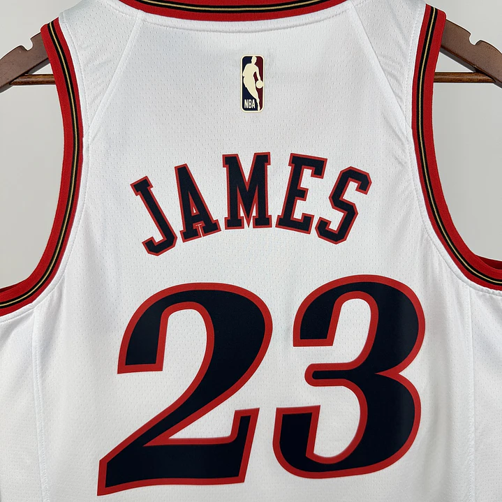 Camisa NBA Philadelphia 76ers Retrô - James Nº23 2