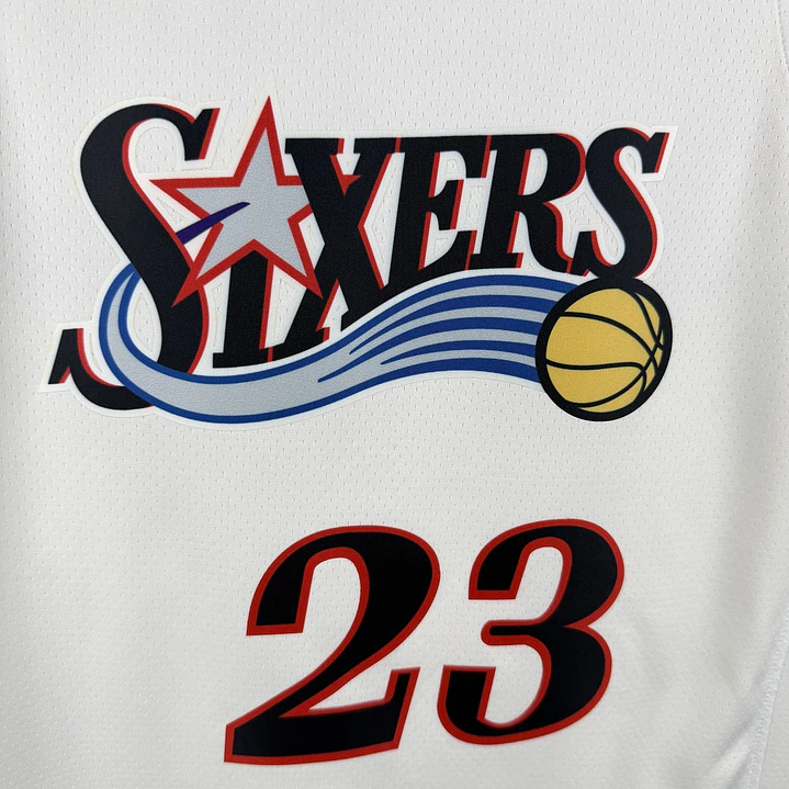 Camisa NBA Philadelphia 76ers Retrô - James Nº23 5
