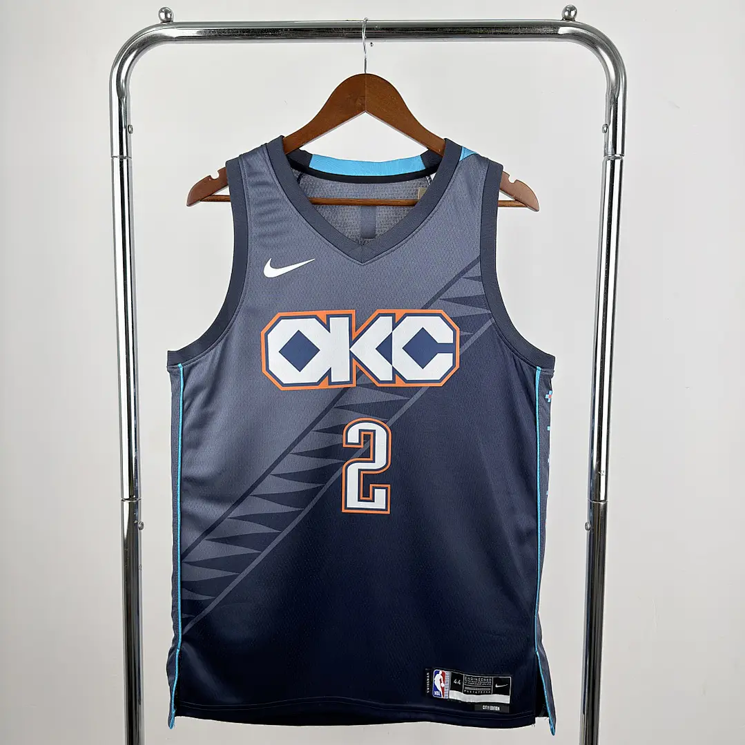 Camisa NBA Oklahoma City Thunder Edição Cidade - Gilgeous-Alexander Nº2 1