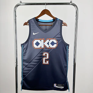 Camisa NBA Oklahoma City Thunder Edição Cidade - Gilgeous-Alexander Nº2