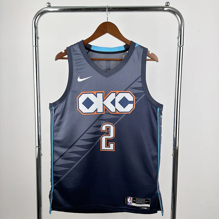 Camisa NBA Oklahoma City Thunder Edição Cidade - Gilgeous-Alexander Nº2 1