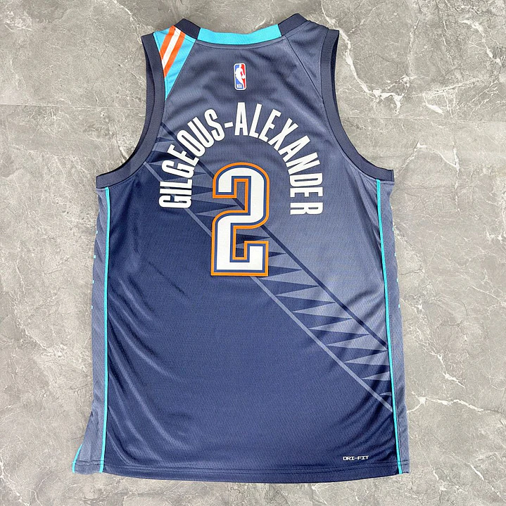 Camisa NBA Oklahoma City Thunder Edição Cidade - Gilgeous-Alexander Nº2 2