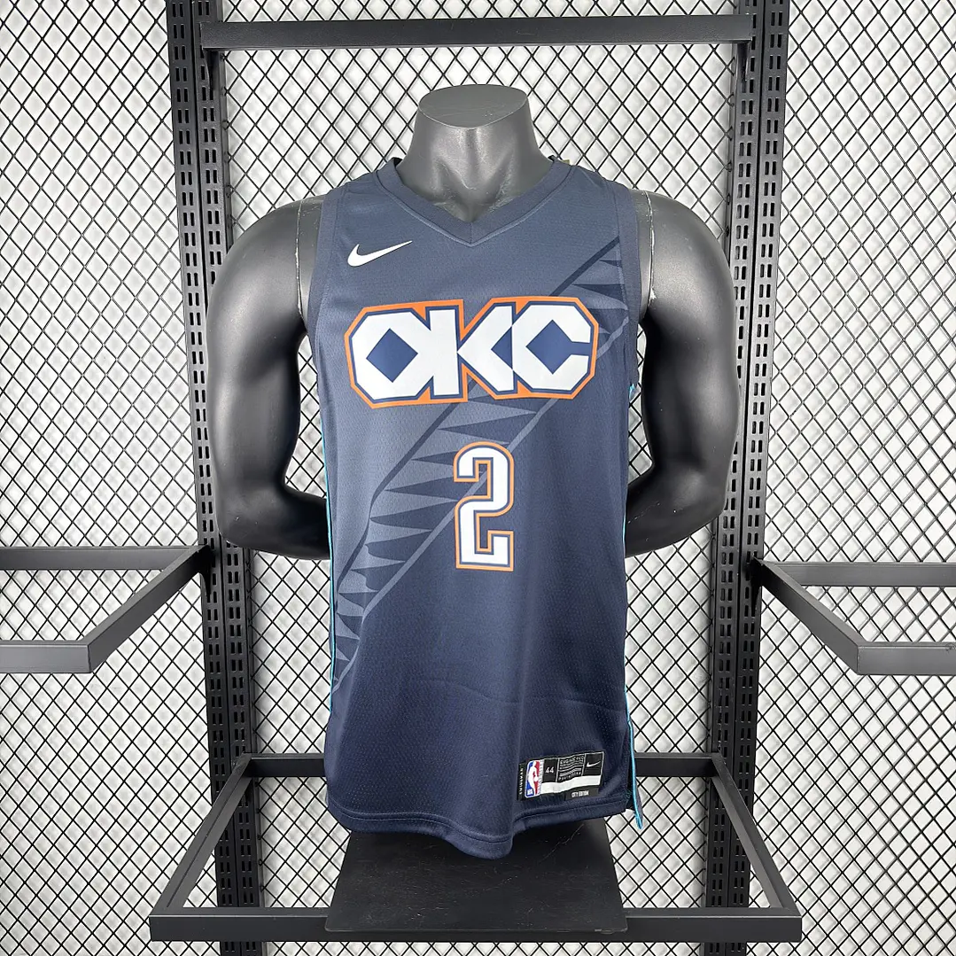 Camisa NBA Oklahoma City Thunder Edição Cidade - Gilgeous-Alexander Nº2 5