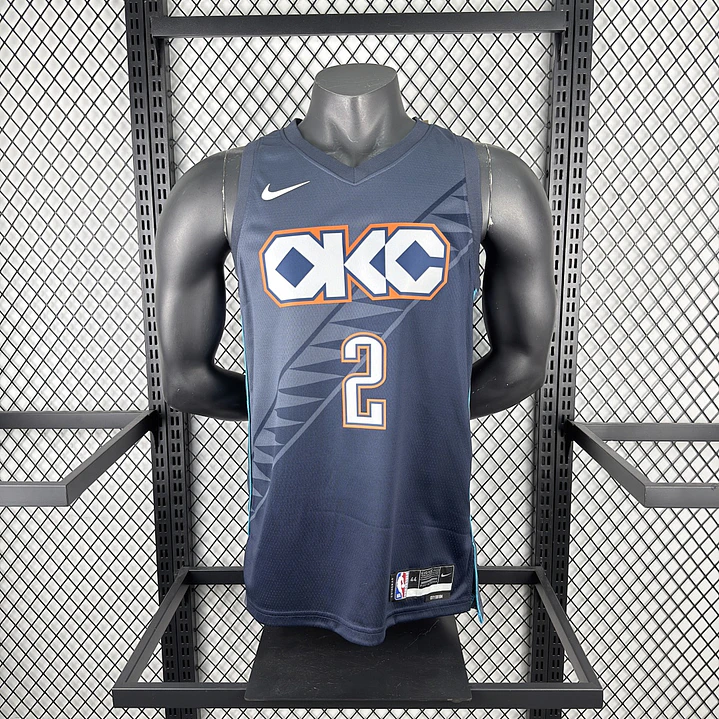 Camisa NBA Oklahoma City Thunder Edição Cidade - Gilgeous-Alexander Nº2 5