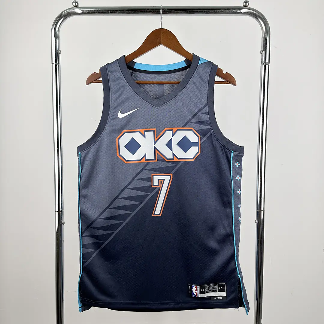 Camisa NBA Oklahoma City Thunder Edição Cidade - Holmgren Nº7 1