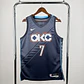 Camisa NBA Oklahoma City Thunder Edição Cidade - Holmgren Nº7 - Thumbnail 1