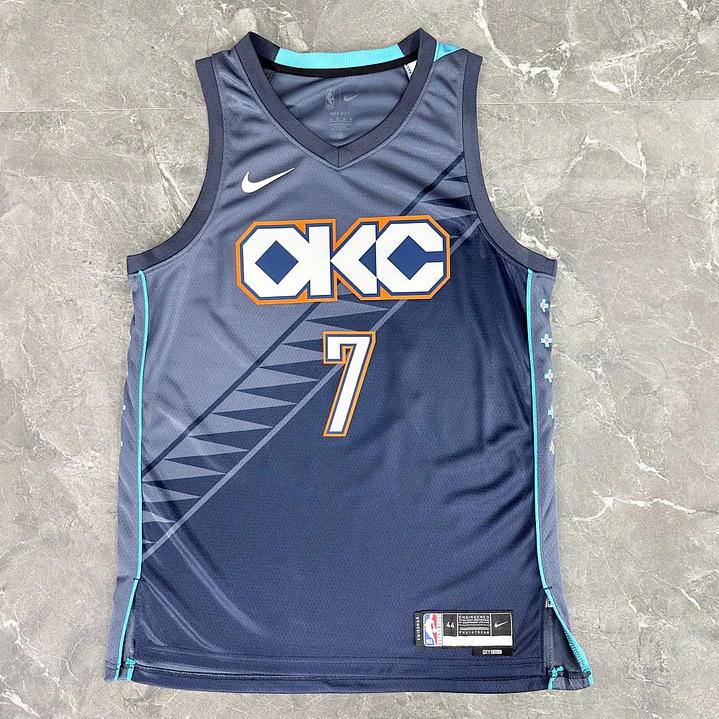 Camisa NBA Oklahoma City Thunder Edição Cidade - Holmgren Nº7 3