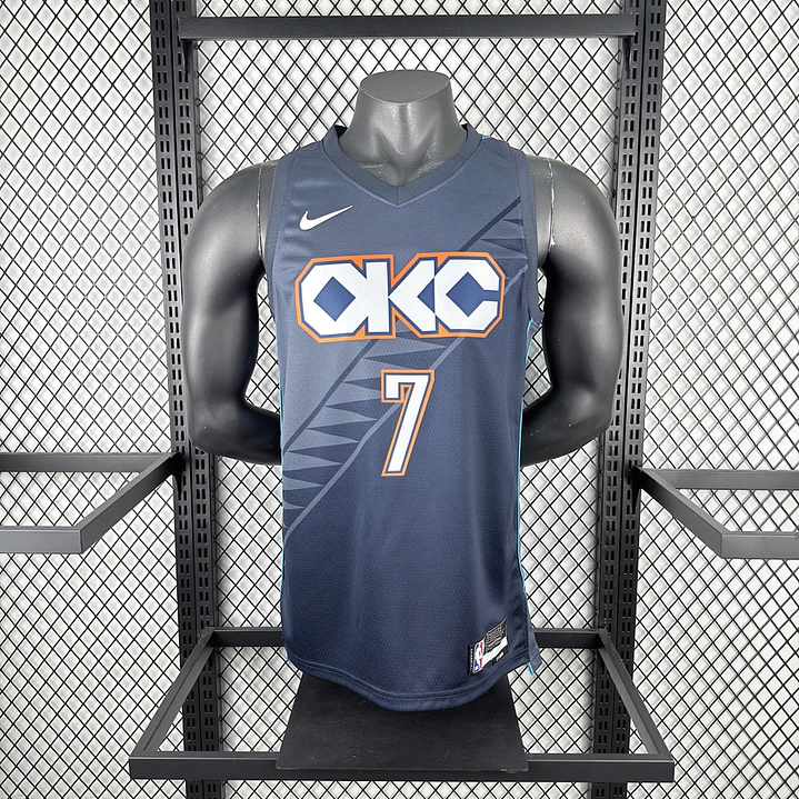 Camisa NBA Oklahoma City Thunder Edição Cidade - Holmgren Nº7 5