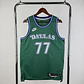 Camisa NBA Dallas Mavericks Retrô Verde - Doncic Nº77 - Thumbnail 1
