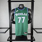 Camisa NBA Dallas Mavericks Retrô Verde - Doncic Nº77 - Thumbnail 2