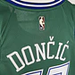 Camisa NBA Dallas Mavericks Retrô Verde - Doncic Nº77 - Thumbnail 5