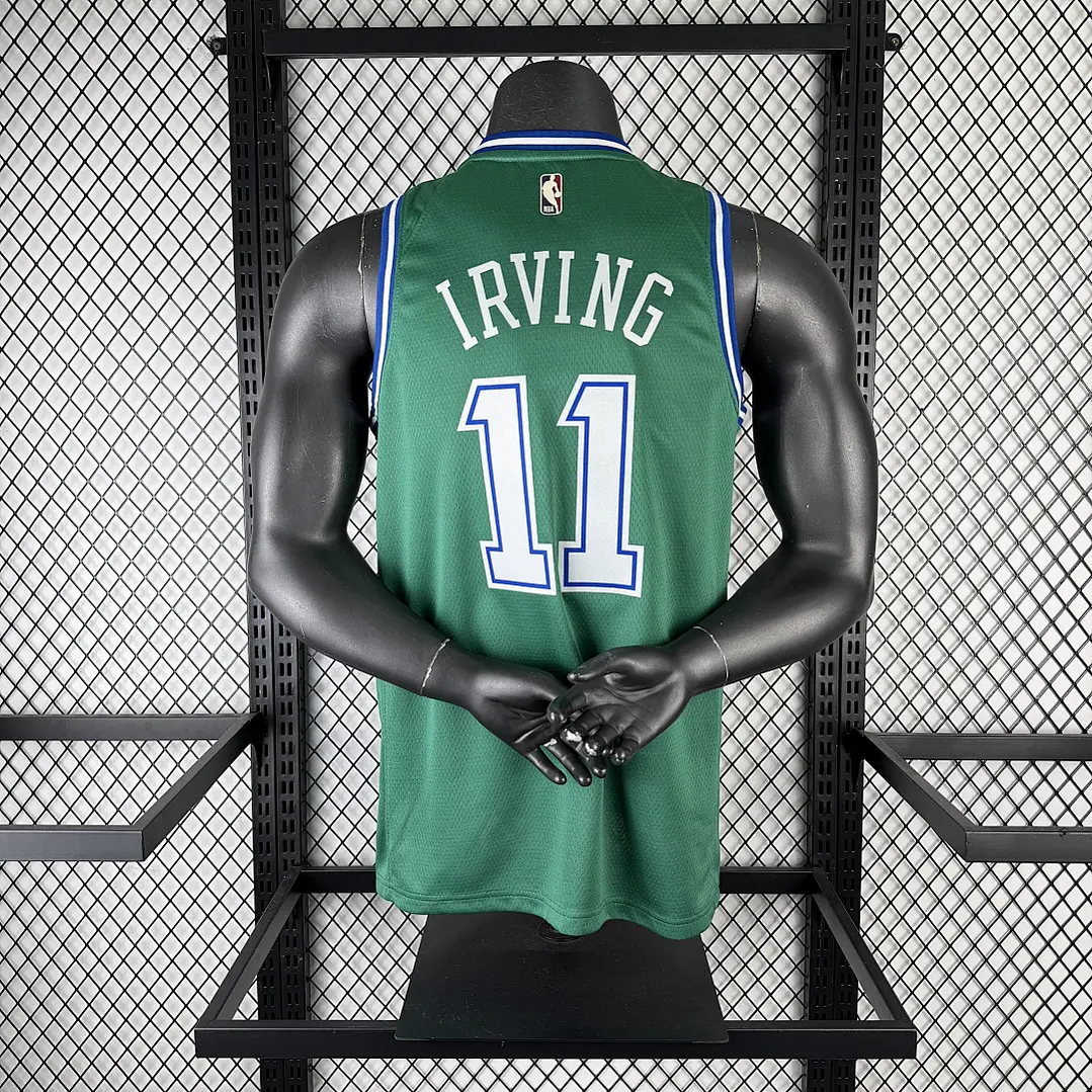 Camisa NBA Dallas Mavericks Retrô Verde - Irving Nº11 2