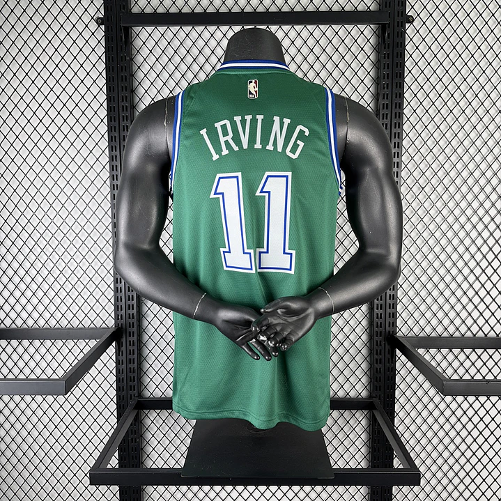 Camisa NBA Dallas Mavericks Retrô Verde - Irving Nº11 2