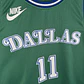 Camisa NBA Dallas Mavericks Retrô Verde - Irving Nº11 - Thumbnail 6