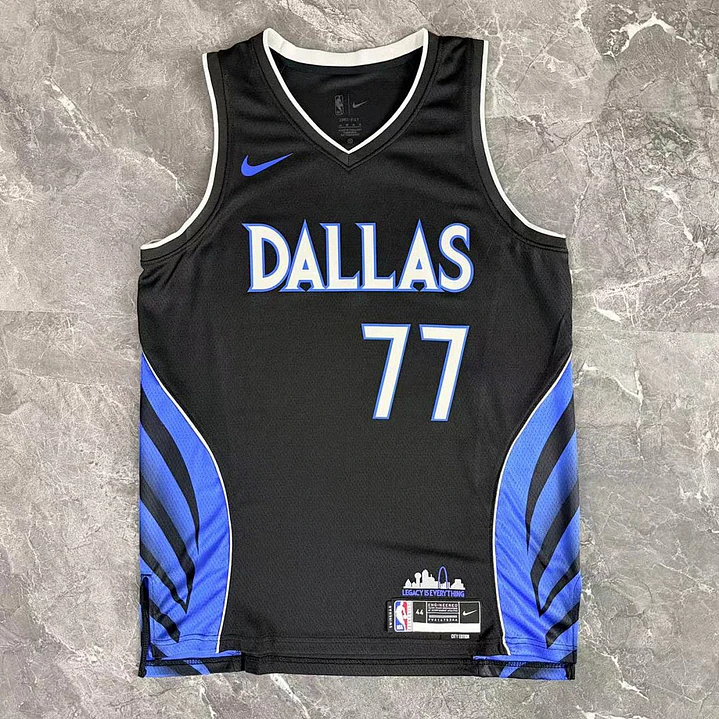 Camisa NBA Dallas Mavericks Edição Cidade - Nº77 2