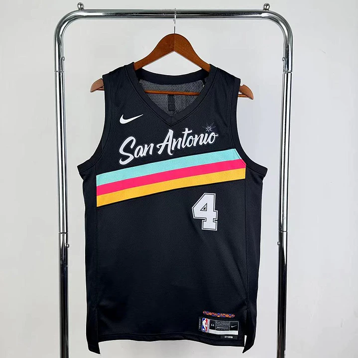 Camisa NBA San Antonio Spurs Edição Cidade - Nº4 1