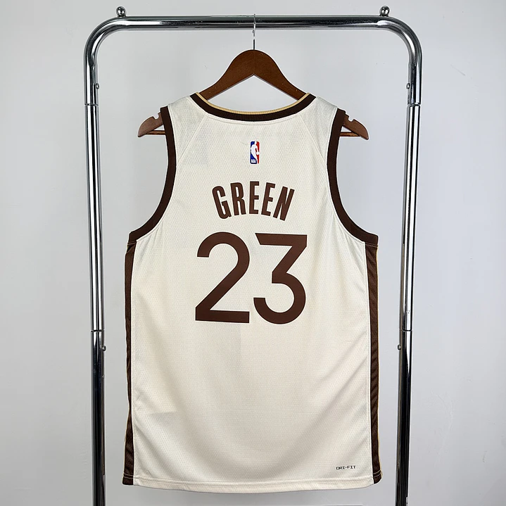 Camisa NBA Golden State Warriors Edição Cidade - Green Nº23 6