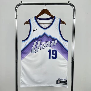 Camisa NBA Utah Jazz Branca - Nº19