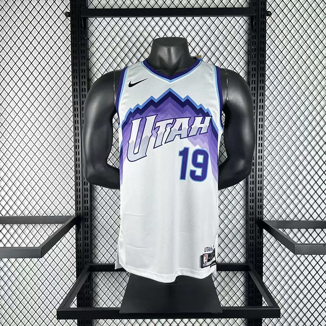 Camisa NBA Utah Jazz Branca - Nº19 2