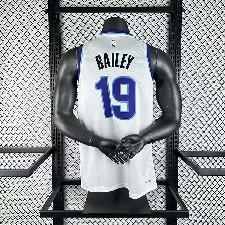 Camisa NBA Utah Jazz Branca - Nº19 3