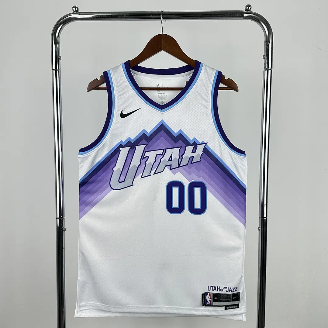 Camisa NBA Utah Jazz Branca - Nº00 1