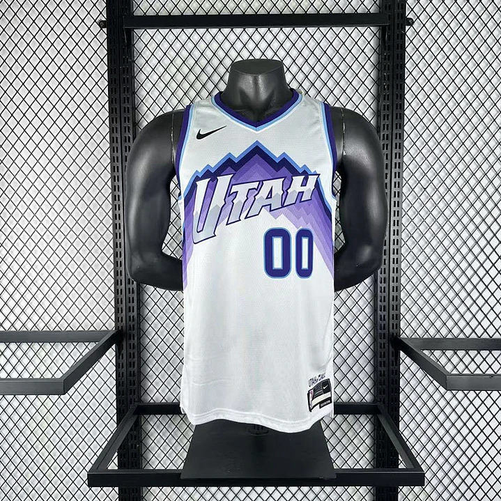 Camisa NBA Utah Jazz Branca - Nº00 2