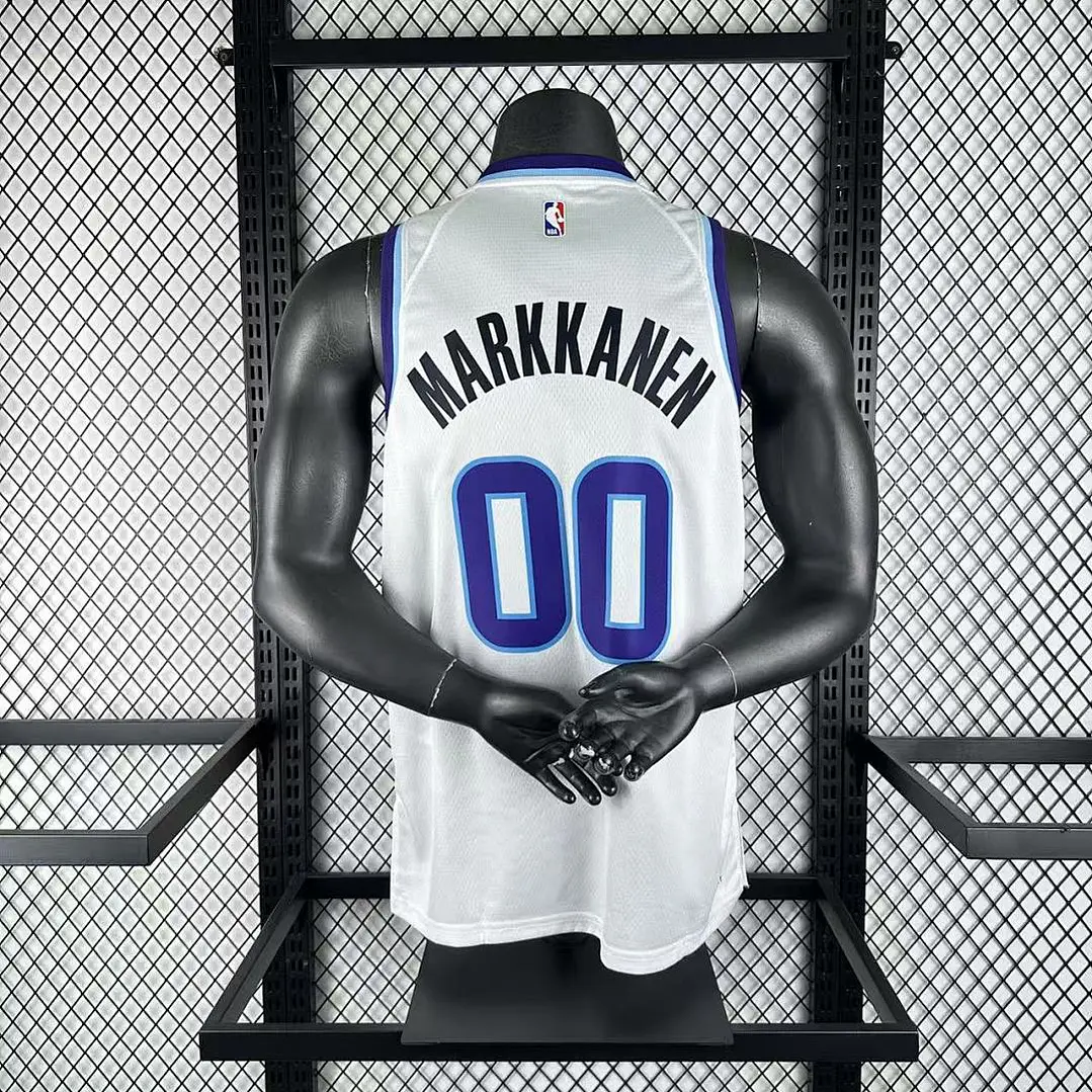 Camisa NBA Utah Jazz Branca - Nº00 3