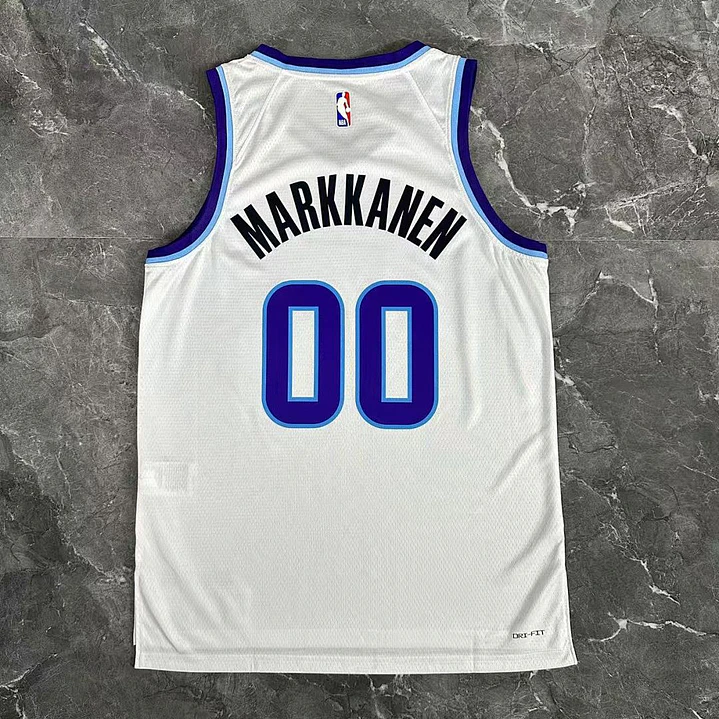 Camisa NBA Utah Jazz Branca - Nº00 4