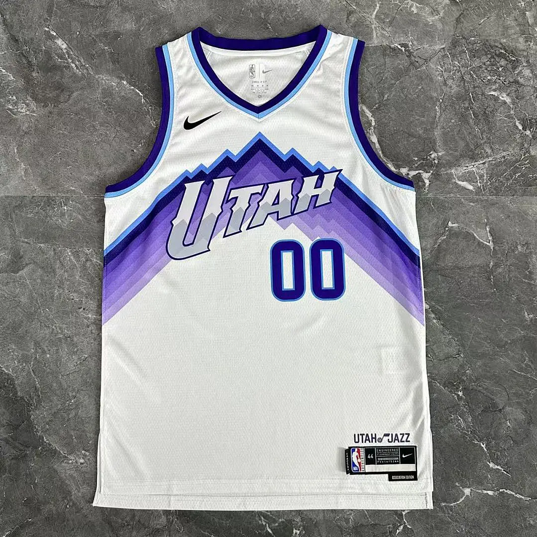 Camisa NBA Utah Jazz Branca - Nº00 5